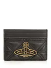 Vivienne Westwood Flat Card Holder In Black