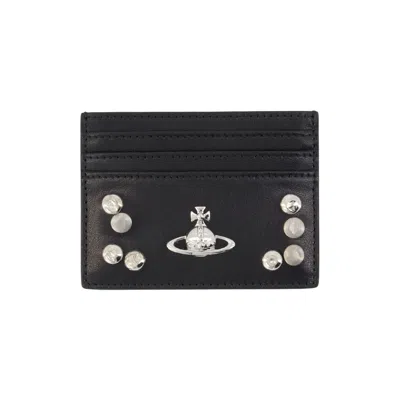 Pre-owned Vivienne Westwood Card Holder Flat 'black' | Women's Size Onesize
