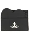 Vivienne Westwood Card Holder "heart In Black