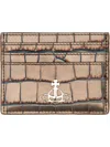 Vivienne Westwood Orb Plaque Embossed Card Holder
