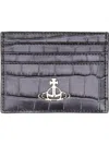 Vivienne Westwood Flat Film Holder In Charcoal