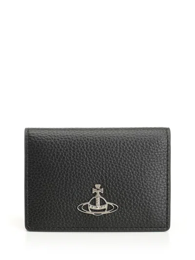 Vivienne Westwood Card Holder Small Leather Goods Black