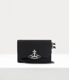 VIVIENNE WESTWOOD RE-VEGAN GRAIN CARD HOLDER STRAP