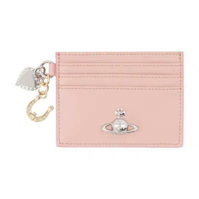 Vivienne Westwood Card Holder -  - Synthetic - Pink