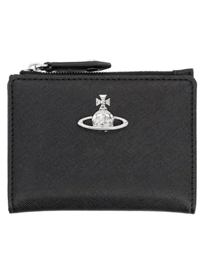 Vivienne Westwood Card Holder With "orb" Detail