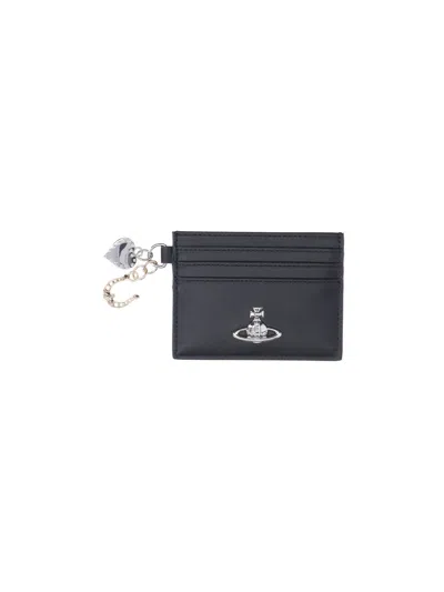 Vivienne Westwood Cardholder Charms In Black