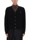 Vivienne Westwood Cardigan "alex" In Black