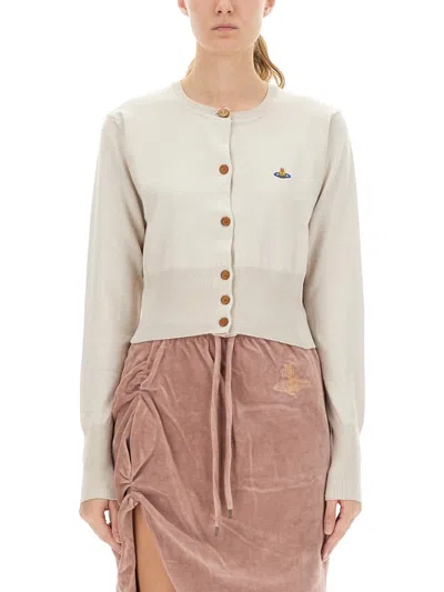 Vivienne Westwood Cardigan "bea" In Multi