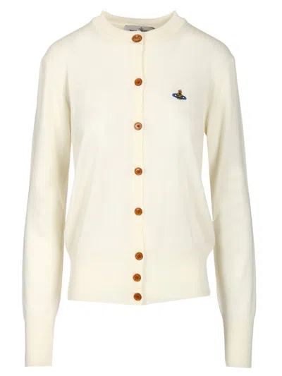 Vivienne Westwood Cardigan Bea In Ivory