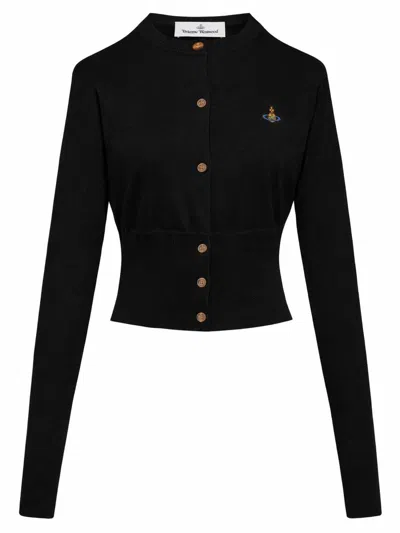 Vivienne Westwood Cardigan "bea" In Black