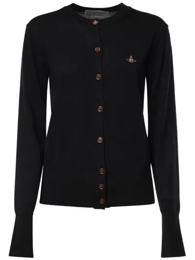 Vivienne Westwood Cardigan Bea In Lana In Animal Print