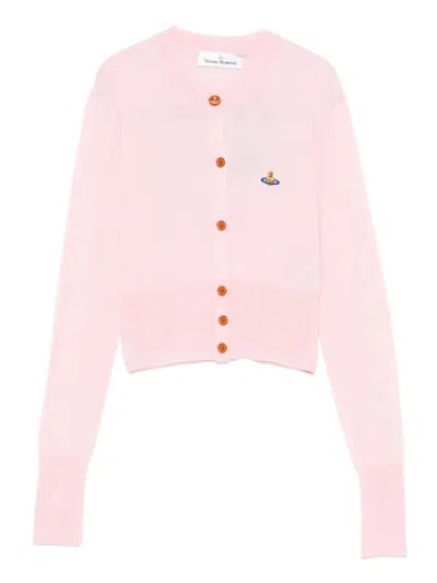 Vivienne Westwood Cardigan Bea In Pink