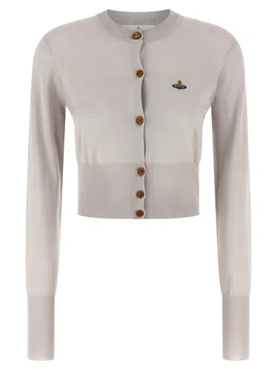 Vivienne Westwood Cardigan In Beige