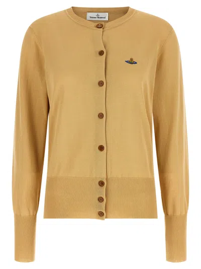 Vivienne Westwood Cardigan In Beige