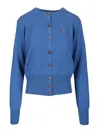 Vivienne Westwood Cardigan In Blue