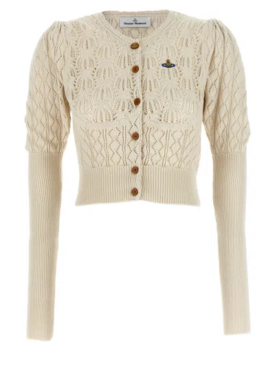 Vivienne Westwood Cardigan In Cream