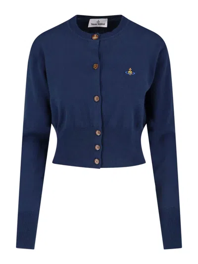 VIVIENNE WESTWOOD CÁRDIGAN - AZUL