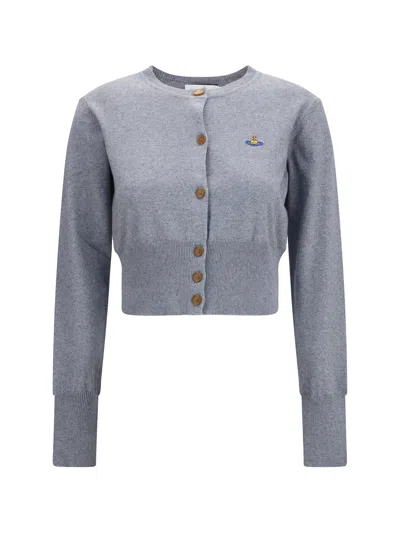 Vivienne Westwood Cardigan In Gray