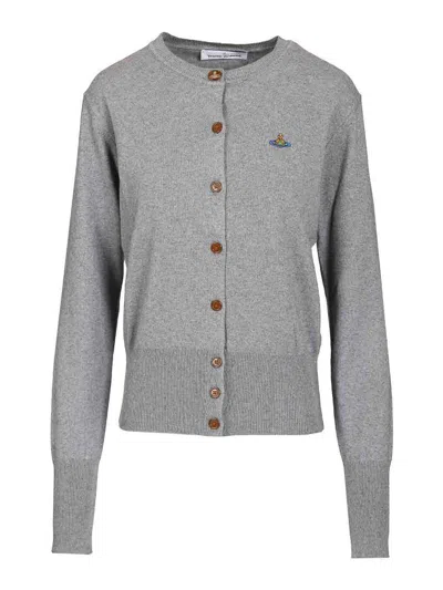 Vivienne Westwood Cardigan In Grey