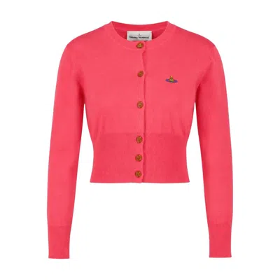 Vivienne Westwood Cardigan In Pink