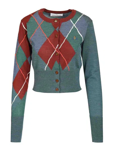 Vivienne Westwood Carigan In Multicolour