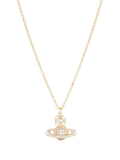 Vivienne Westwood Carmela Bas Relief Necklace In Gold