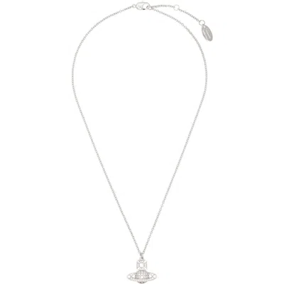 Vivienne Westwood Carmela Bas Relief Pendant Necklace In Metallic