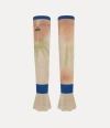Vivienne Westwood Cashmere Arm Warmers Cashmere Multi-blue L/xl Unisex In Multi-blue
