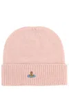 Vivienne Westwood Cashmere Beanie In Pink