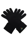Vivienne Westwood Cashmere Gloves In Black