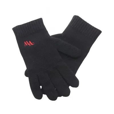 Pre-owned Vivienne Westwood Cashmere Warm Gloves () In Black