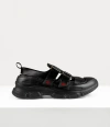 Vivienne Westwood Catch Stomper Sandal Veget Tanned Leather Black 7-41 Men In Black