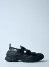 Vivienne Westwood Catch Stomper Sandal Veget Tanned Leather Black 7-41 Men In Black