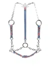 Vivienne Westwood Chain Harness In Blue