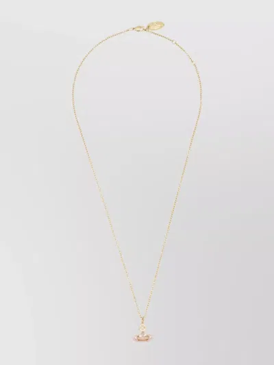 Vivienne Westwood Chain Link Pendant Necklace Design In Gold
