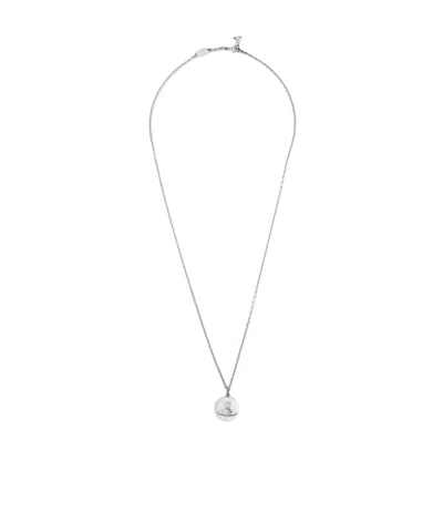 Vivienne Westwood Chain Necklace In White