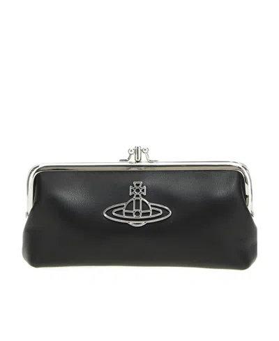 Vivienne Westwood Chain Wallet In Black