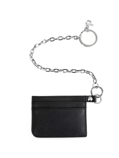 Vivienne Westwood Chain-link Card Holder In White
