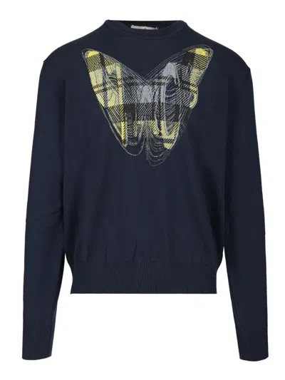 Vivienne Westwood Chaos Jumper Knitwear Blue