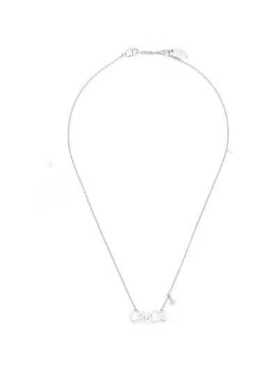 Vivienne Westwood Chaos Pendant Necklace In Metallic