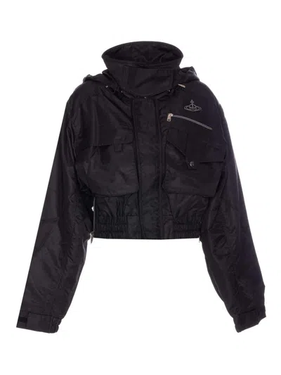 VIVIENNE WESTWOOD CROPPED NEVADA BOMBER