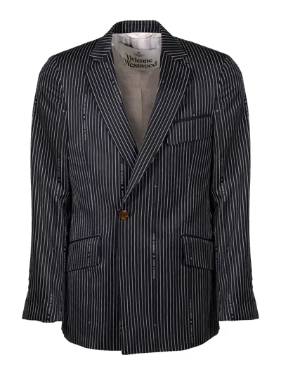 Vivienne Westwood Raf Jacket In Black