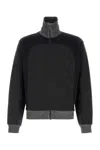 Vivienne Westwood Cotton Blend Cardigan High Collar In Black