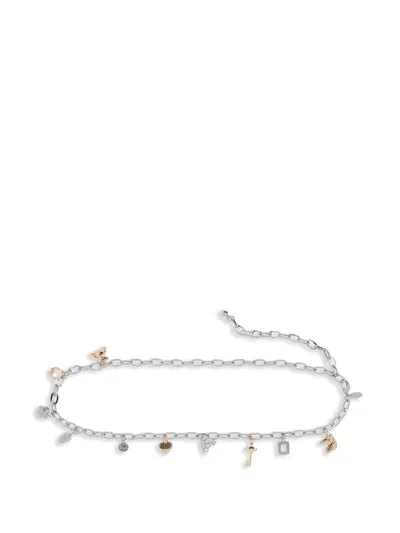 Vivienne Westwood Charm Belt In Grey