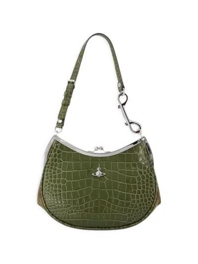 Vivienne Westwood Charm Frame Purse Bag In Pink