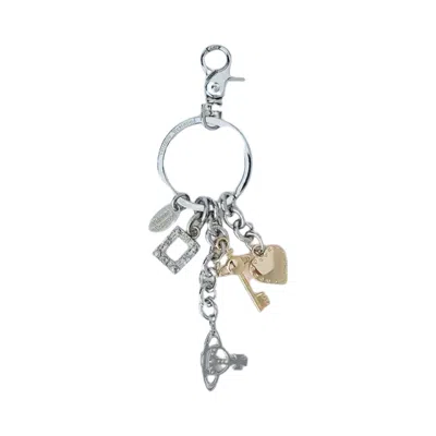 Pre-owned Vivienne Westwood Charm Keyring 'silver' | Women's Size Onesize