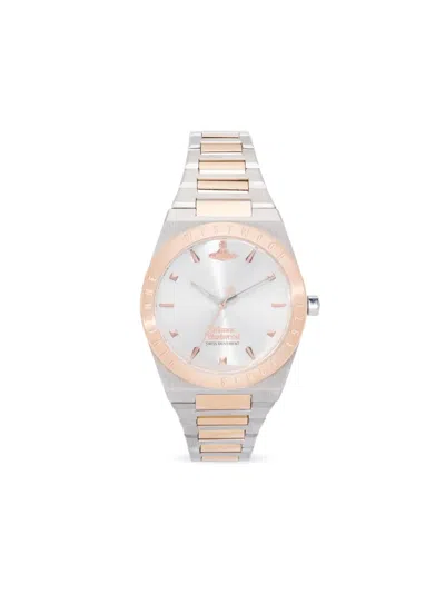 Vivienne Westwood Charterhouse Stainless-steel Watch In Silver
