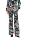 Vivienne Westwood W Ray Trousers Wool Multi Tartan Pattern 46 Women In Multicolor