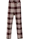 Vivienne Westwood M Cropped Cruise Trousers In Red