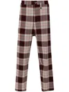 Vivienne Westwood M Cropped Cruise Trousers In Red